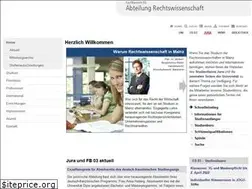Sites similar to jura.uni-mainz.de
