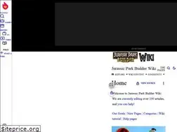 Sites similar to jurassicparkbuilder.wikia.com