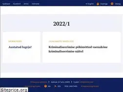 Sites similar to juridica.ee