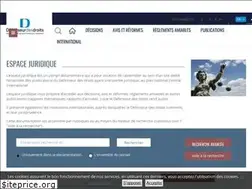 Sites similar to juridique.defenseurdesdroits.fr
