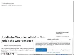 Sites similar to juridischewoorden.nl