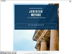 Sites similar to juridiskmetode.dk