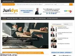 Sites similar to juridys.fr