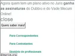 Sites similar to juriscorrespondente.com.br