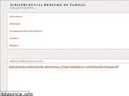 Sites similar to jurisprudenciaderechofamilia.wordpress.com