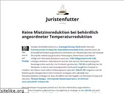 Sites similar to juristenfutter.ch