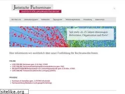 Sites similar to juristische-fachseminare.de