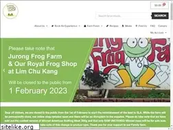 Sites similar to jurongfrogfarm.com.sg