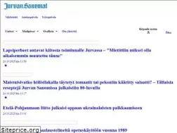Sites similar to jurvansanomat.fi