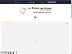Sites similar to juscorpus.com