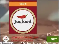 Sites similar to jusfood.com