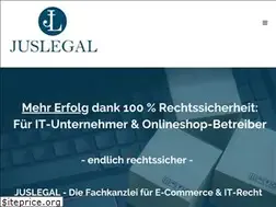 Sites similar to juslegal.de