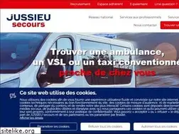 Sites similar to jussieu-secours.fr