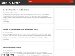 Sites similar to just-a-sliver.com