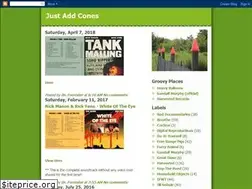 Sites similar to just-add-cones.blogspot.com
