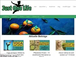 Sites similar to just-one-life.de