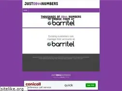Sites similar to just0844numbers.co.uk