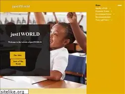 Sites similar to just1world.org