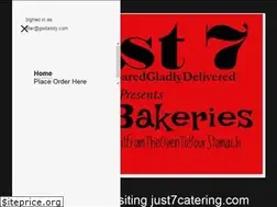 Sites similar to just7catering.com