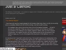 Sites similar to justacatholic.blogspot.com