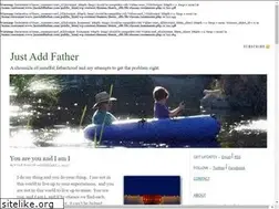 Sites similar to justaddfather.com