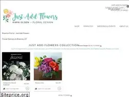 Sites similar to justaddflowers.net