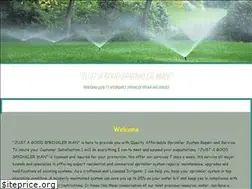 Sites similar to justagoodsprinklerman.com