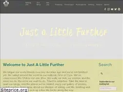 Sites similar to justalittlefurther.com
