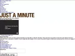 Sites similar to justaminute.com