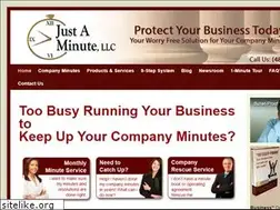 Sites similar to justaminutellc.com