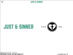 Sites similar to justandsinner.org