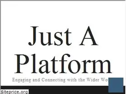 Sites similar to justaplatform.com
