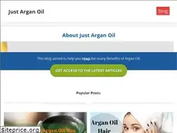 Sites similar to justarganoil.com