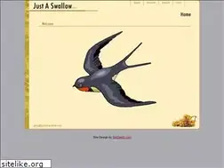 Sites similar to justaswallow.com