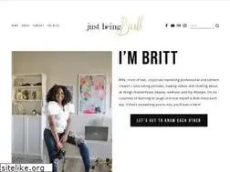 Sites similar to justbeingbritt.com