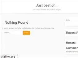 Sites similar to justbestof.com