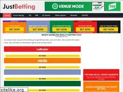Sites similar to justbetting.com.au