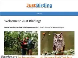 Sites similar to justbirding.com