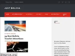 Sites similar to justbolivia.com