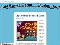 Sites similar to justbonesgame.com