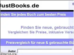 Sites similar to justbooks.de