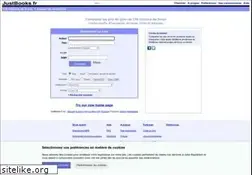 Sites similar to justbooks.fr
