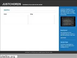 Sites similar to justchords.com