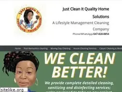 Sites similar to justcleanit.ca