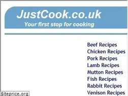 Sites similar to justcook.co.uk