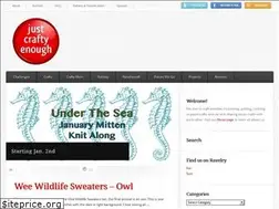 Sites similar to justcraftyenough.com