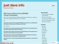 Sites similar to justdaveinfo.wordpress.com