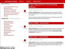 Sites similar to justdecorideas.com