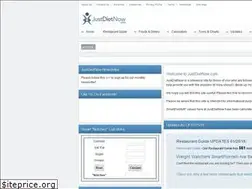 Sites similar to justdietnow.com