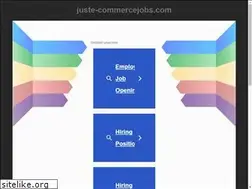 Sites similar to juste-commercejobs.com
